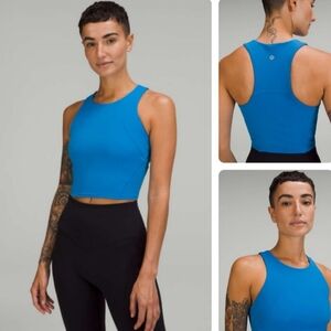 Lululemon aline tank, small, blue